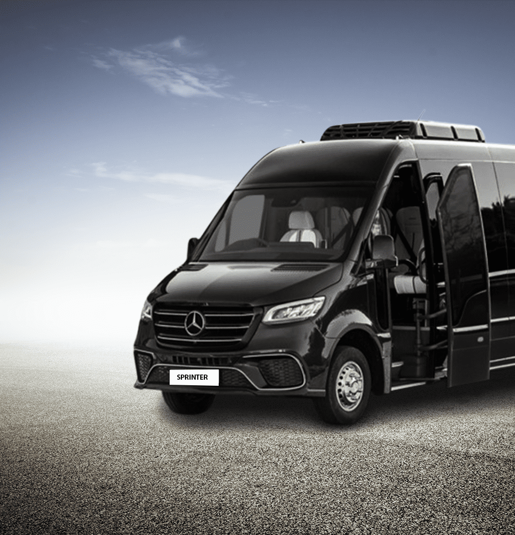 Mercedes Sprinter chauffeur Nice pour groupes et événements